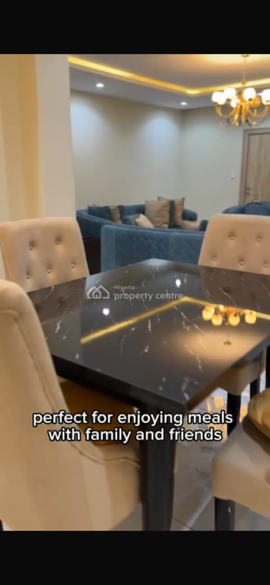 Luxury Smart 3 Bedroom Furnished and Service Apartment with Bq, Wuye, Abuja, Flat / Apartment for Rent