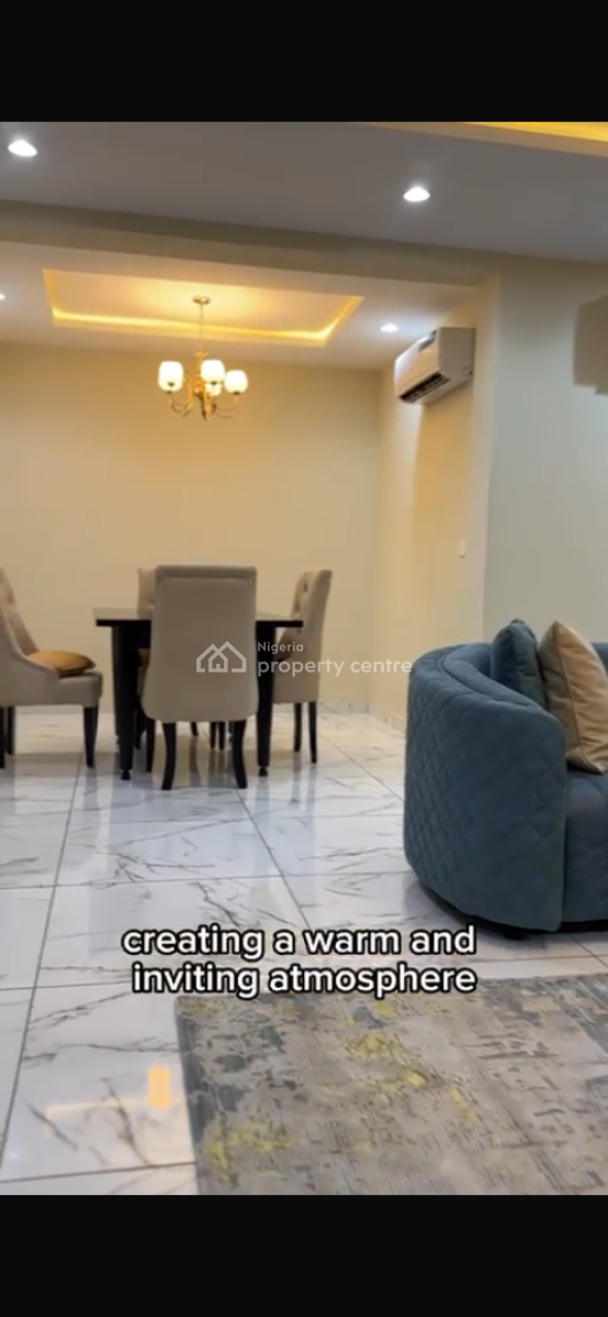Luxury Smart 3 Bedroom Furnished and Service Apartment with Bq, Wuye, Abuja, Flat / Apartment for Rent