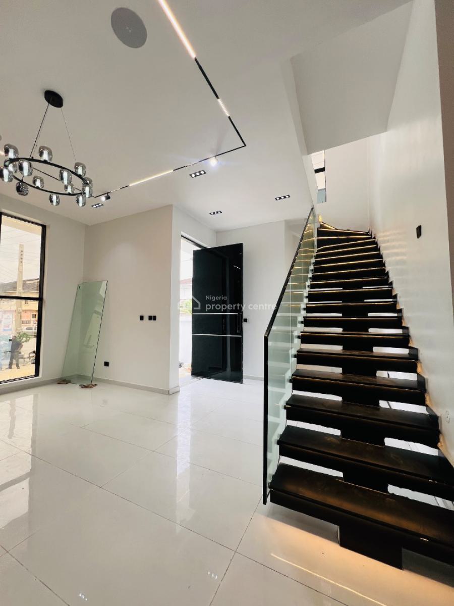 Well Finished 4 Bedroom Detached Duplex with a Bq in a Secured Estate, Lekki Palm City Estate, Ajah, Lagos, Detached Duplex for Sale