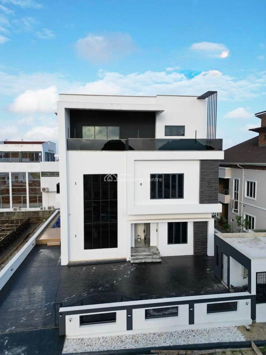 Smart Luxury 5 Bedroom Duplex with Pool Cinema Rooftop Terrace & Bq, Pinnock Beach Osapa London, Lekki, Lagos, Detached Duplex for Sale