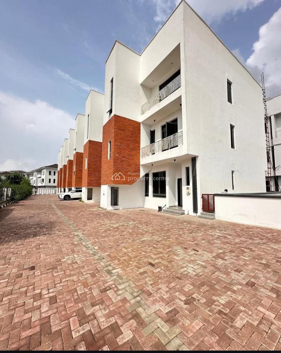 Contemporary 4 Bedroom Terrace Duplex with Communal Swimming Pool, Gym, Lekki Phase 1, Lekki, Lagos, Terraced Duplex for Sale