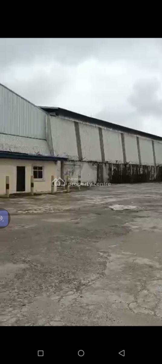 Warehouse on 2acres of Land Cofo:, Ogba, Ikeja, Lagos, Warehouse for Sale