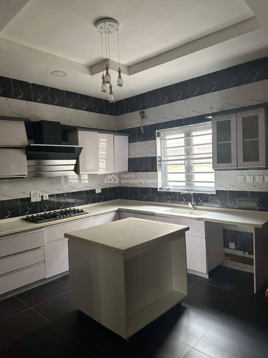 Fully Service Luxury 4 Bed Duplex Terrace with Pool Before Round About, Orchid Road Lekki, Lekki, Lagos, Terraced Duplex for Rent