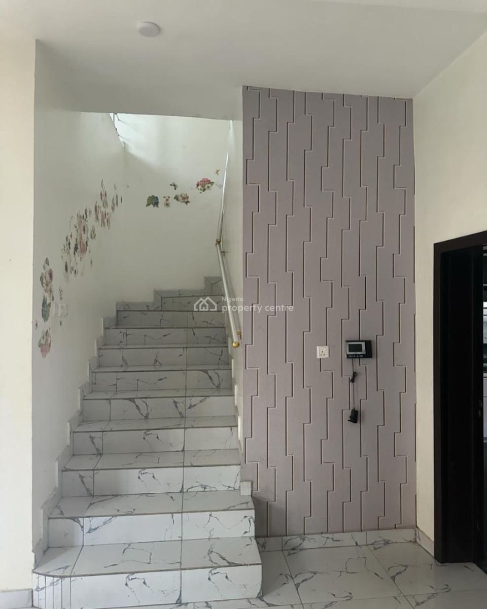 Fully Service Luxury 4 Bed Duplex Terrace with Pool Before Round About, Orchid Road Lekki, Lekki, Lagos, Terraced Duplex for Rent