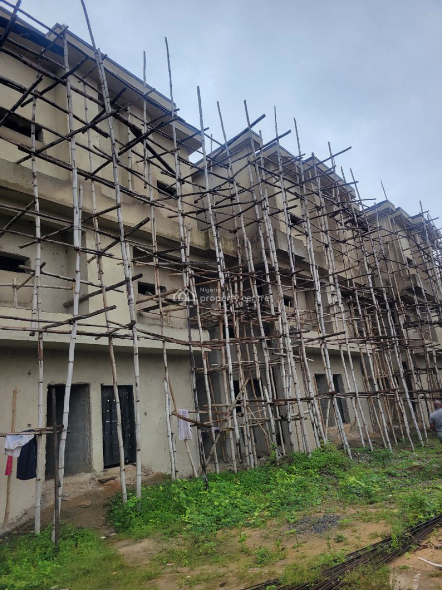 Spacious 4 Bedroom Terrace Duplex (would Be Delivered Finished), Durumi, Abuja, Terraced Duplex for Sale