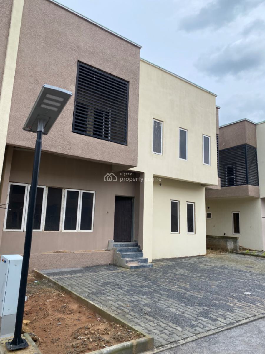 a Solid Delivered Family Home in a Prestigious Neighborhood, Games Village/galadimawa Expressway, Kukwaba, Abuja, Semi-detached Duplex for Sale