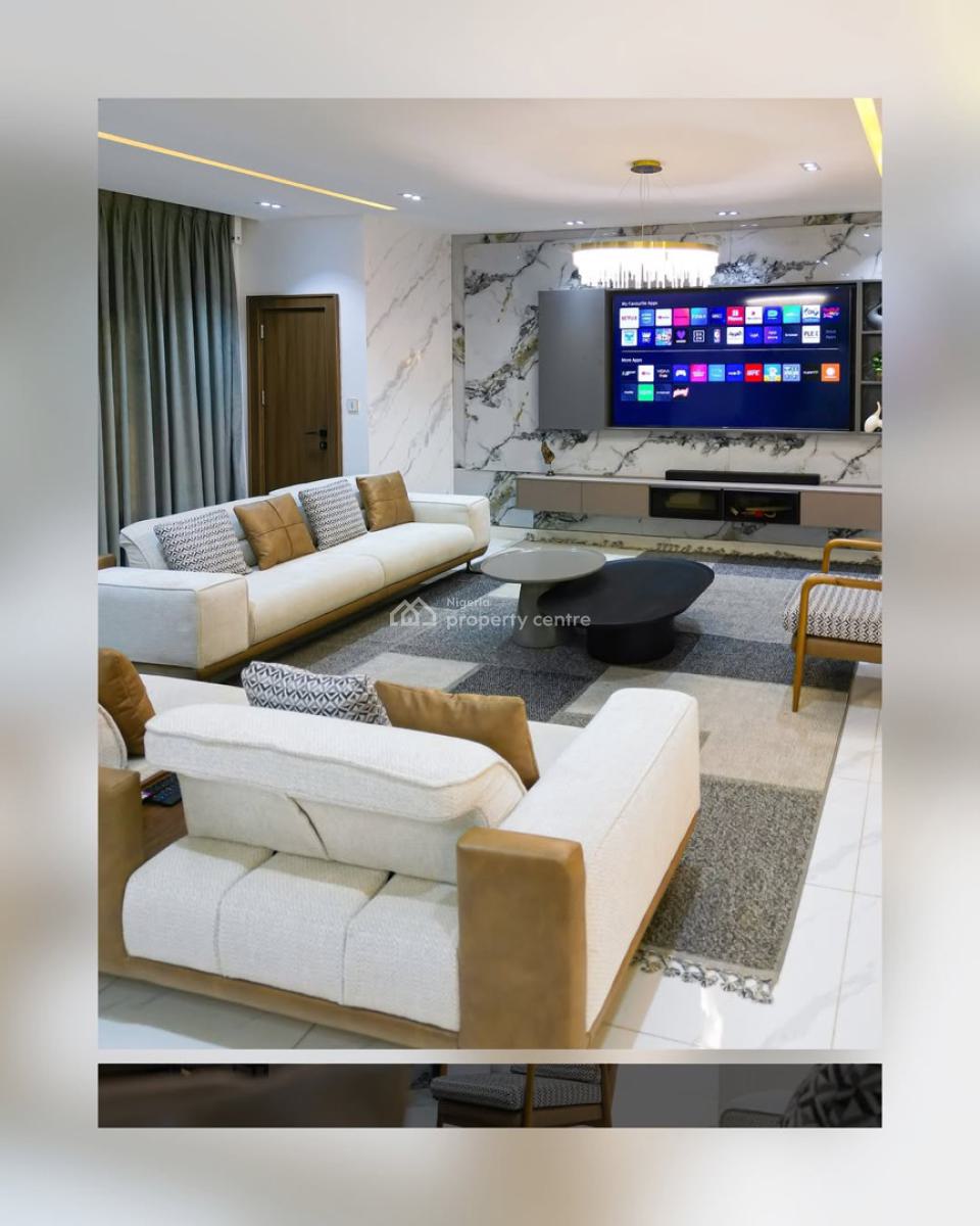 Brand New 3 Bedroom Serviced & Furnished Apartment,bq, Serene Vicinity, Serene Neighborhood, Kado, Abuja, Flat / Apartment for Sale