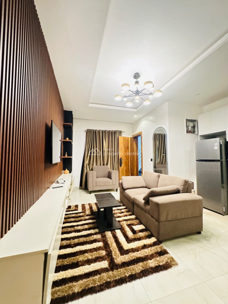 Furnished Serviced 1bedroom Apartment with Swimming Pool, Lekki Phase 1, Lekki, Lagos, Mini Flat (room and Parlour) for Rent