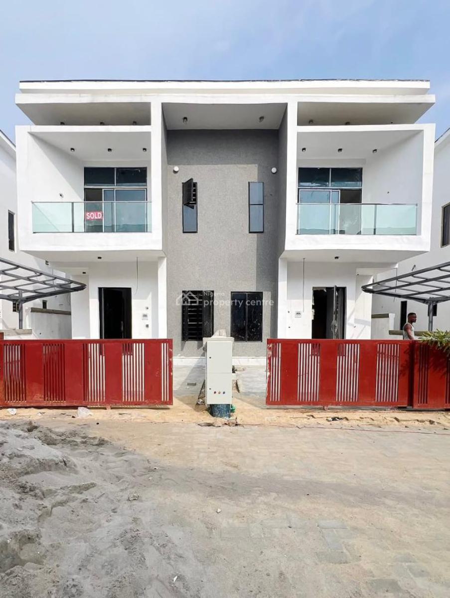 Luxury 4 Bedroom Duplex with Bq, Orchid, Lekki, Lagos, Semi-detached Duplex for Sale