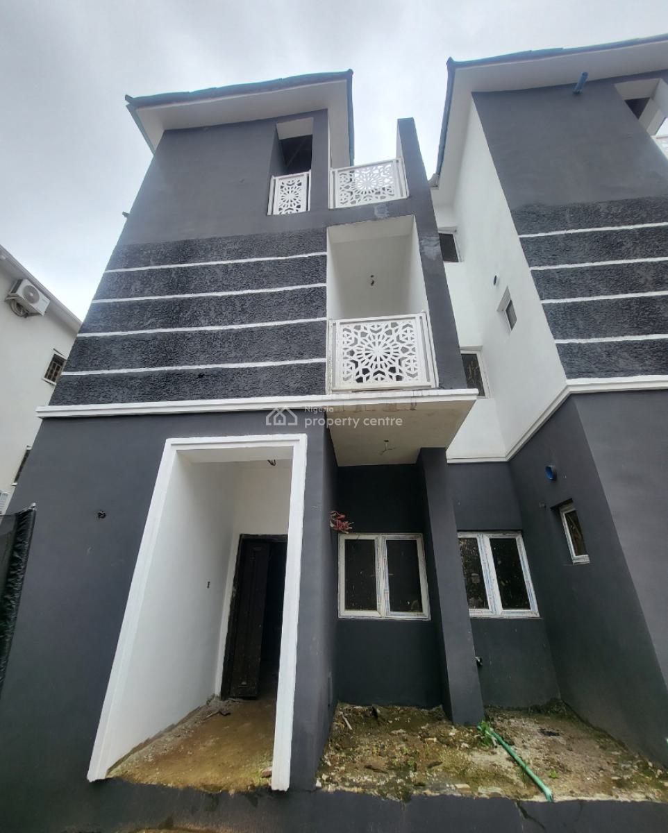 Luxurious Massive 4bedroom Carcass, By Hotel 2020, Wuye, Abuja, Terraced Duplex for Sale
