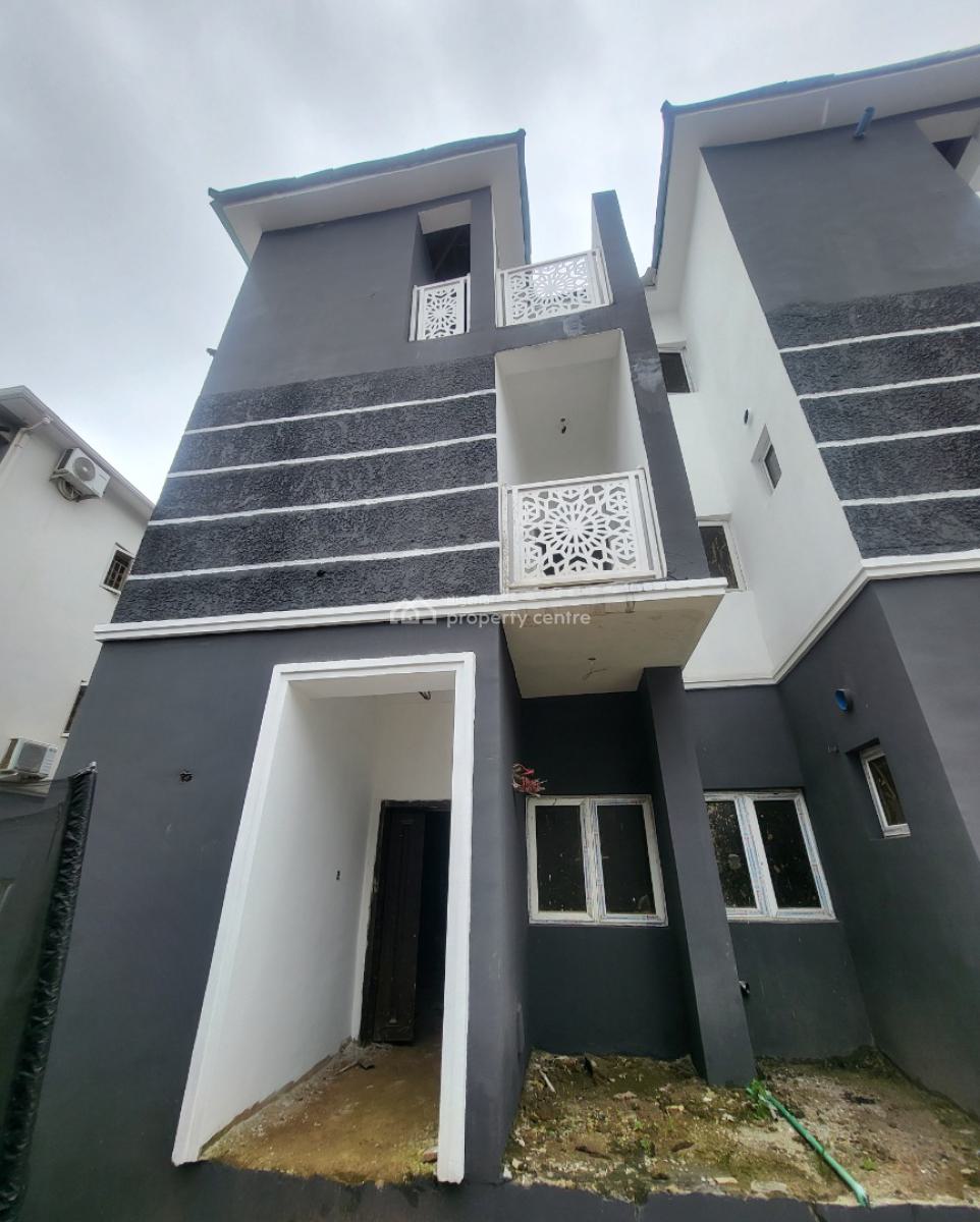 Luxurious Massive 4bedroom Carcass, By Hotel 2020, Wuye, Abuja, Terraced Duplex for Sale