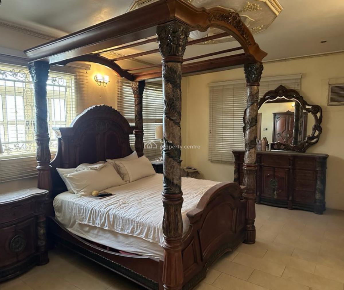 6 Bed and Two-room Penthouse and a Swimming Pool,6bq Chalet., Ikeja Gra, Ikeja, Lagos, Detached Duplex for Sale