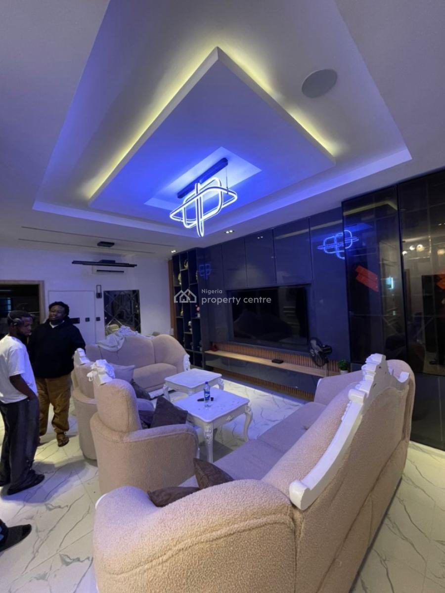 Luxuriously Furnished 4bedroom Terrace Duplex in a 24/7 Light Estate, Empire Terraces, By Mobil Roa, Ilaje, Ajah,, Ajah, Lagos, Terraced Duplex for Rent