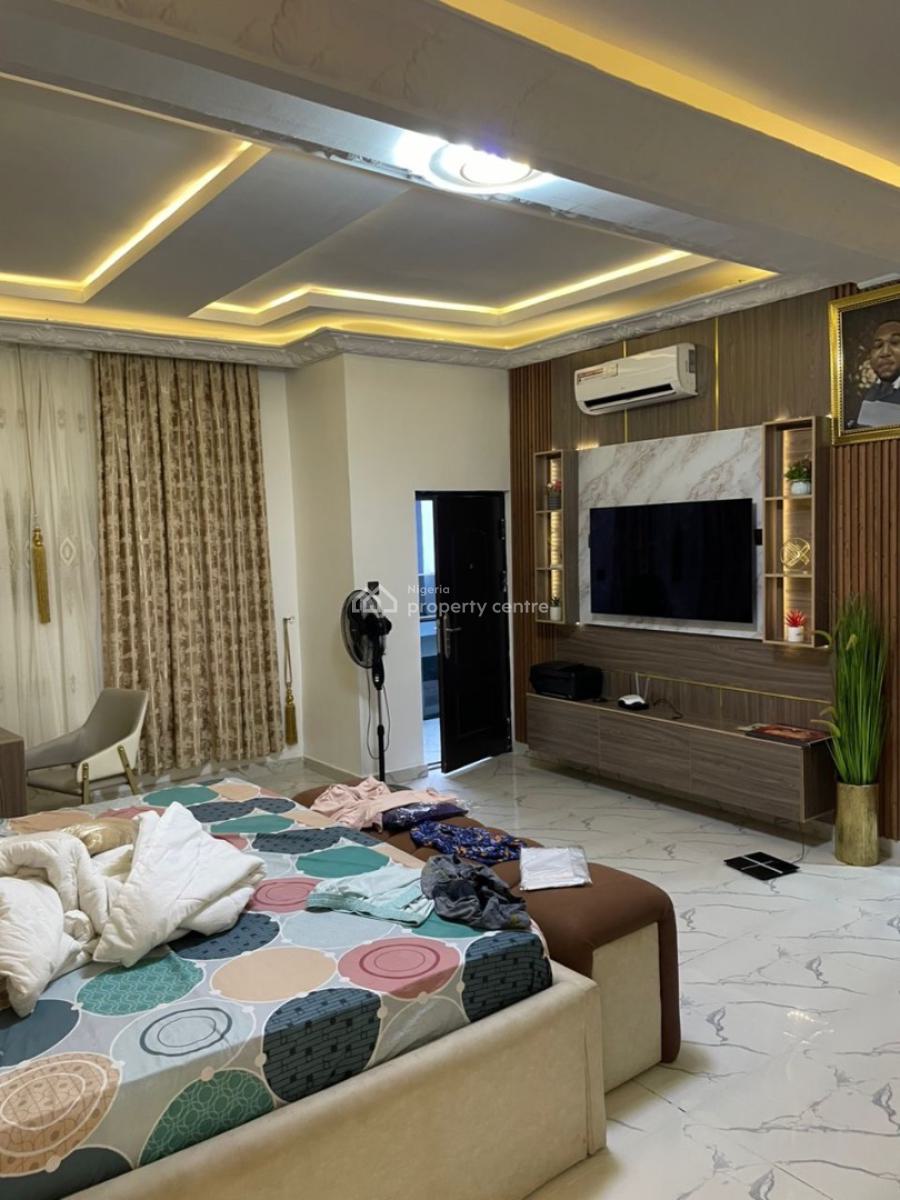 Luxuriously Furnished 4bedroom Terrace Duplex in a 24/7 Light Estate, Empire Terraces, By Mobil Roa, Ilaje, Ajah,, Ajah, Lagos, Terraced Duplex for Rent