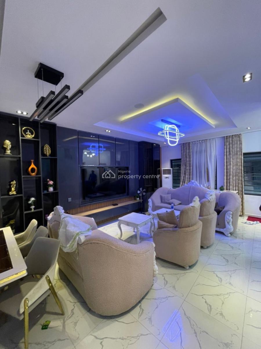 Luxuriously Furnished 4bedroom Terrace Duplex in a 24/7 Light Estate, Empire Terraces, By Mobil Roa, Ilaje, Ajah,, Ajah, Lagos, Terraced Duplex for Rent
