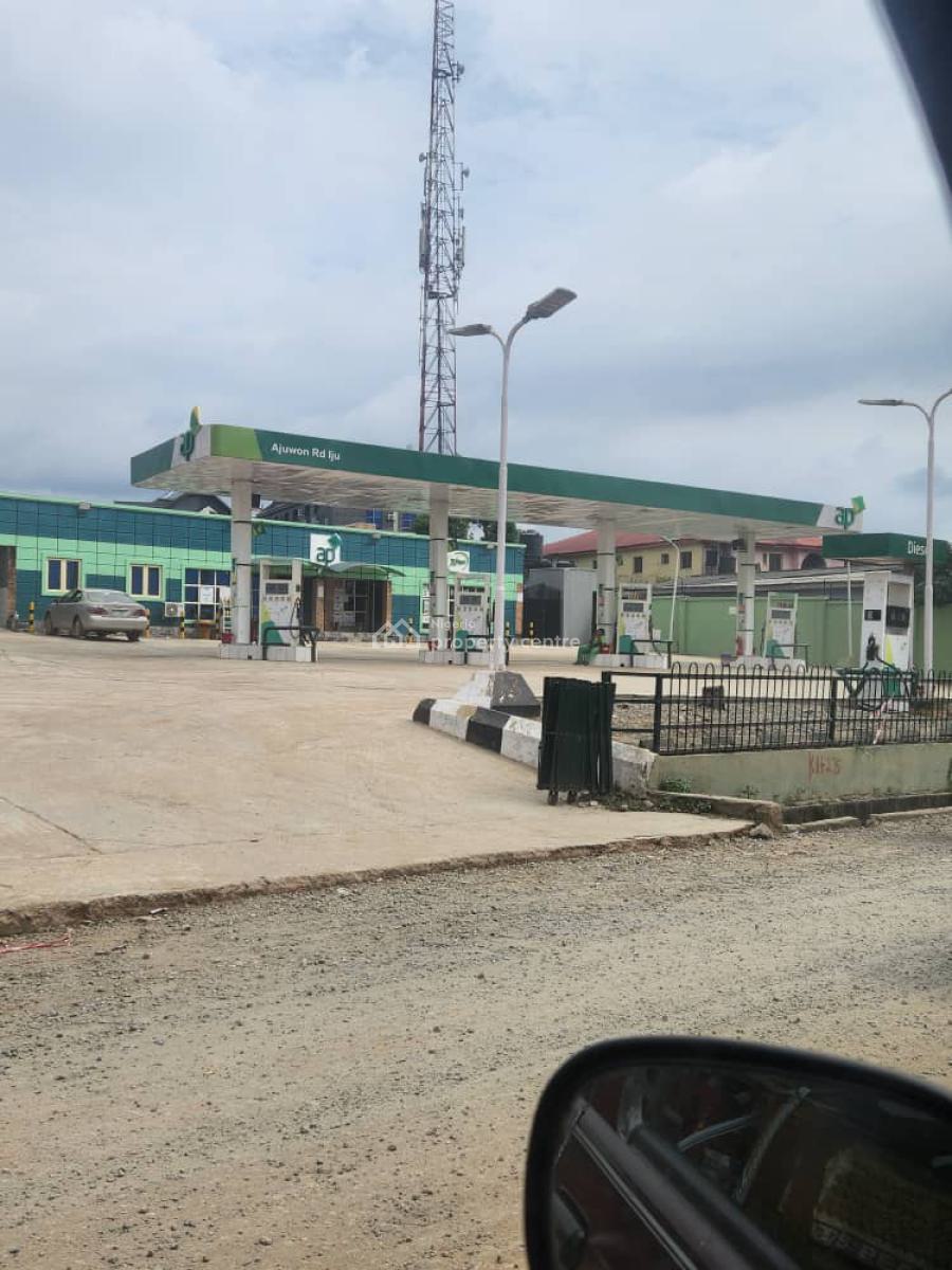 Functional Filling Station with Super Mart Luba  on 2 Plots, Ajuwon, Ifo, Ogun, Filling Station for Sale