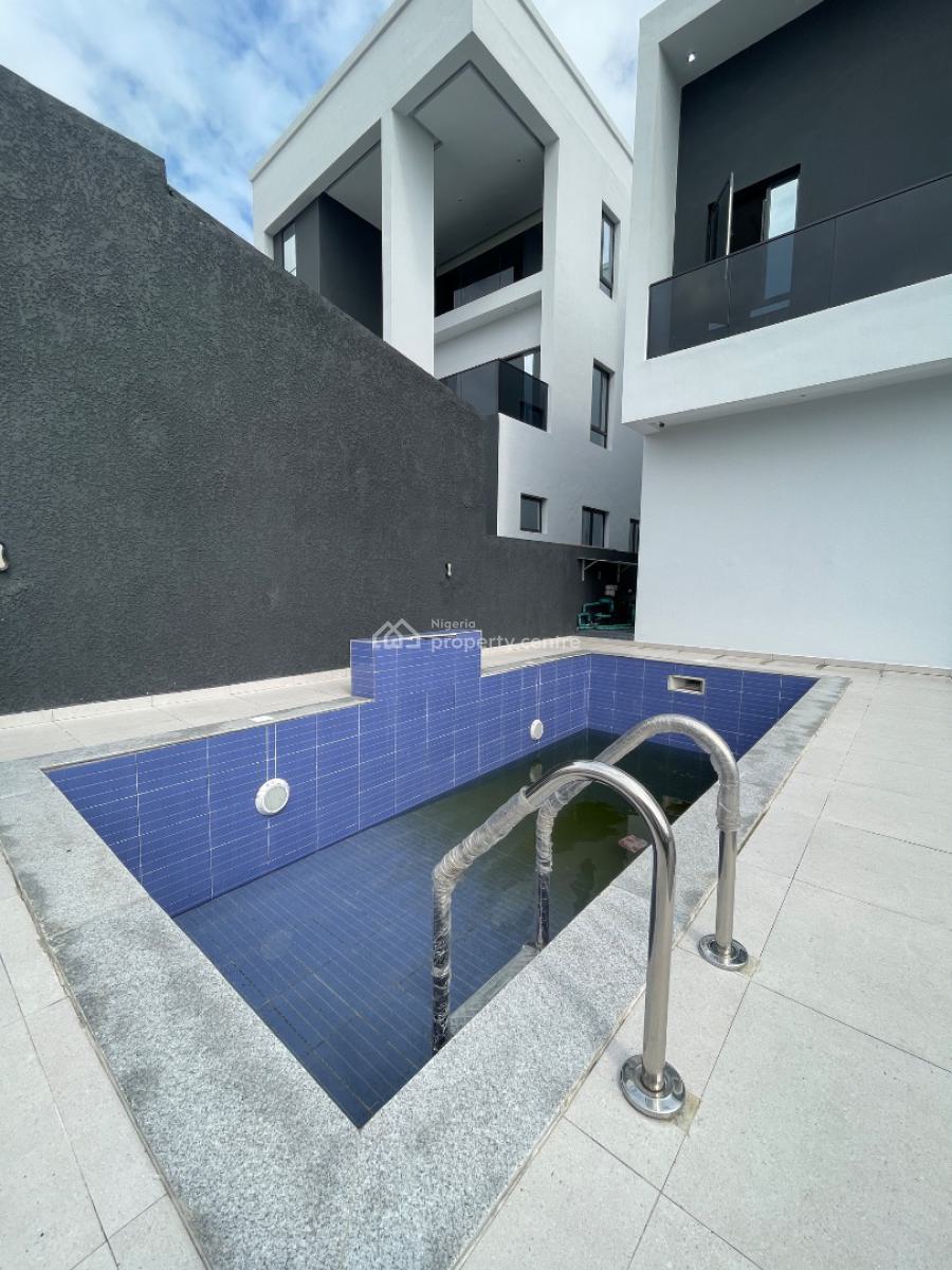 5 Bedroom Fully Detached Duplex with Bq , Cinema and Swimming Pool, Ajah, Lagos, Detached Duplex for Sale