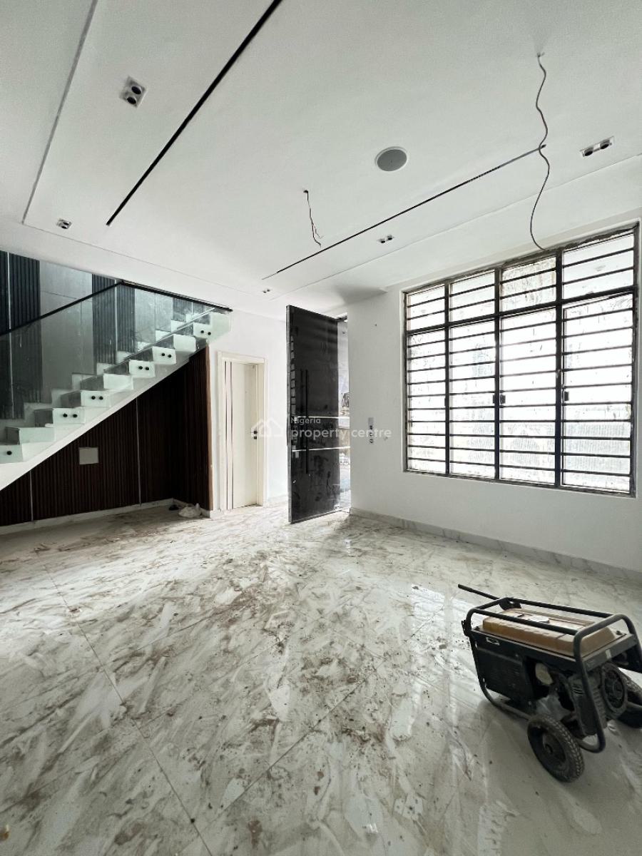 Eloquent 4 Bedroom Terrace Duplex with a Bq, Ikate, Lekki, Lagos, House for Sale