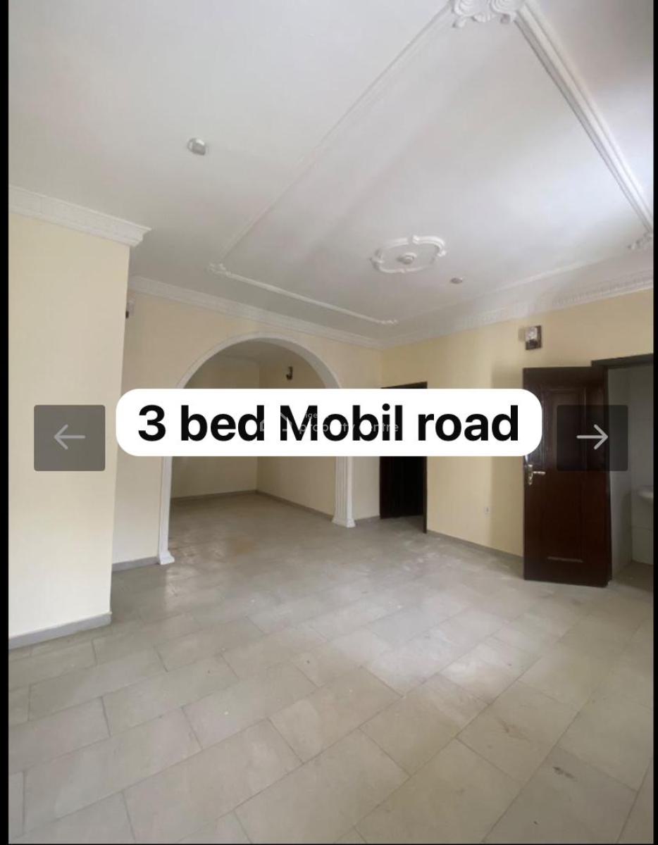 Spacious Beautiful 3 Bed Close Proximity to Bustop, Mobil Road Illaje, Ajah, Lagos, House for Rent
