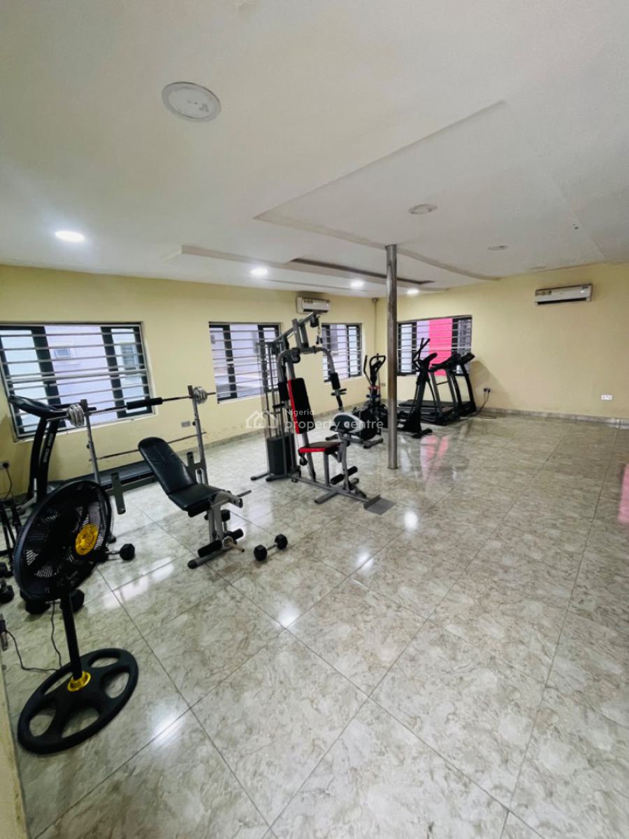 Fully Service 2 Bedroom Apartment with Acs, Gym, Pool & 24/7 Power, Ikota Villa, Lekki, Lagos, Flat / Apartment for Rent