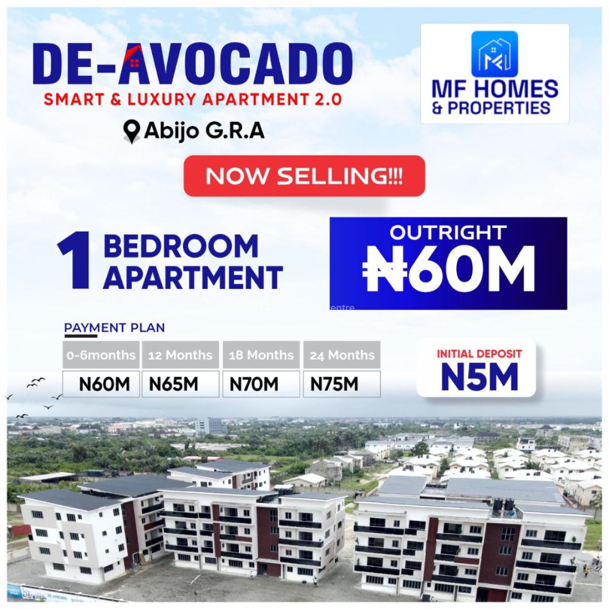 Affordable Luxury and Smart Apartments Available, in a Gated and Serene Environment at Abijo G.r.a, Abijo, Lekki, Lagos, Block of Flats for Sale