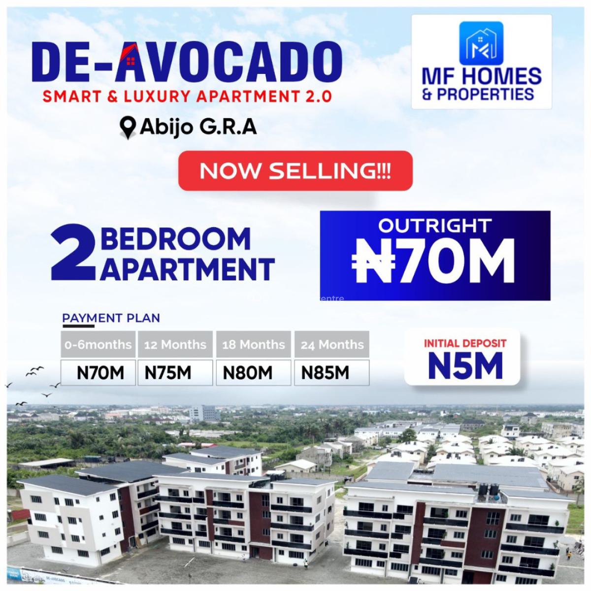Affordable Luxury and Smart Apartments Available, in a Gated and Serene Environment at Abijo G.r.a, Abijo, Lekki, Lagos, Block of Flats for Sale