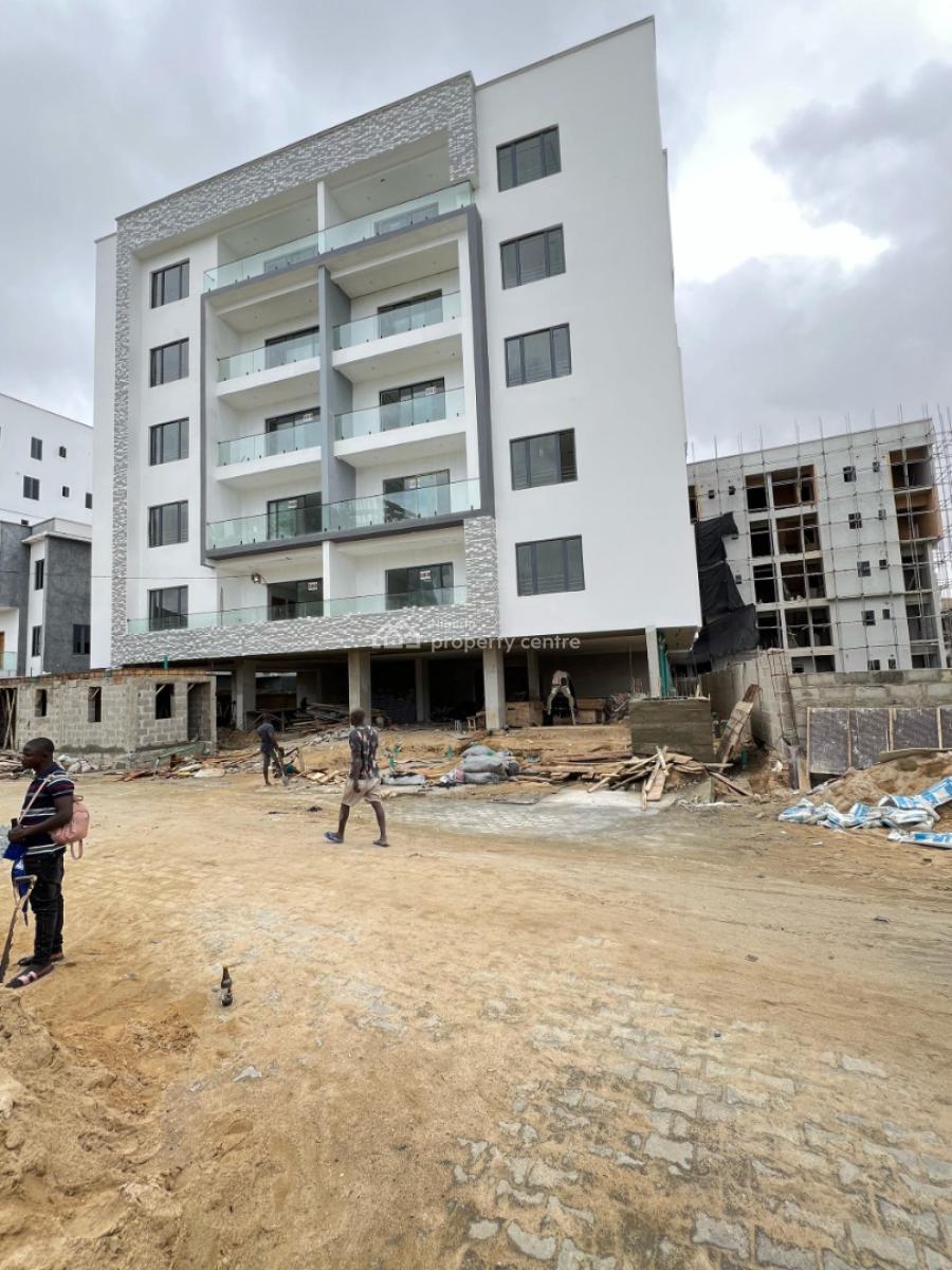Spacious 2 Bedroom Apartment with  Bq, Swimming Pool, Gym & Elevator, Lekki Phase 1, Lekki, Lagos, Flat / Apartment for Sale