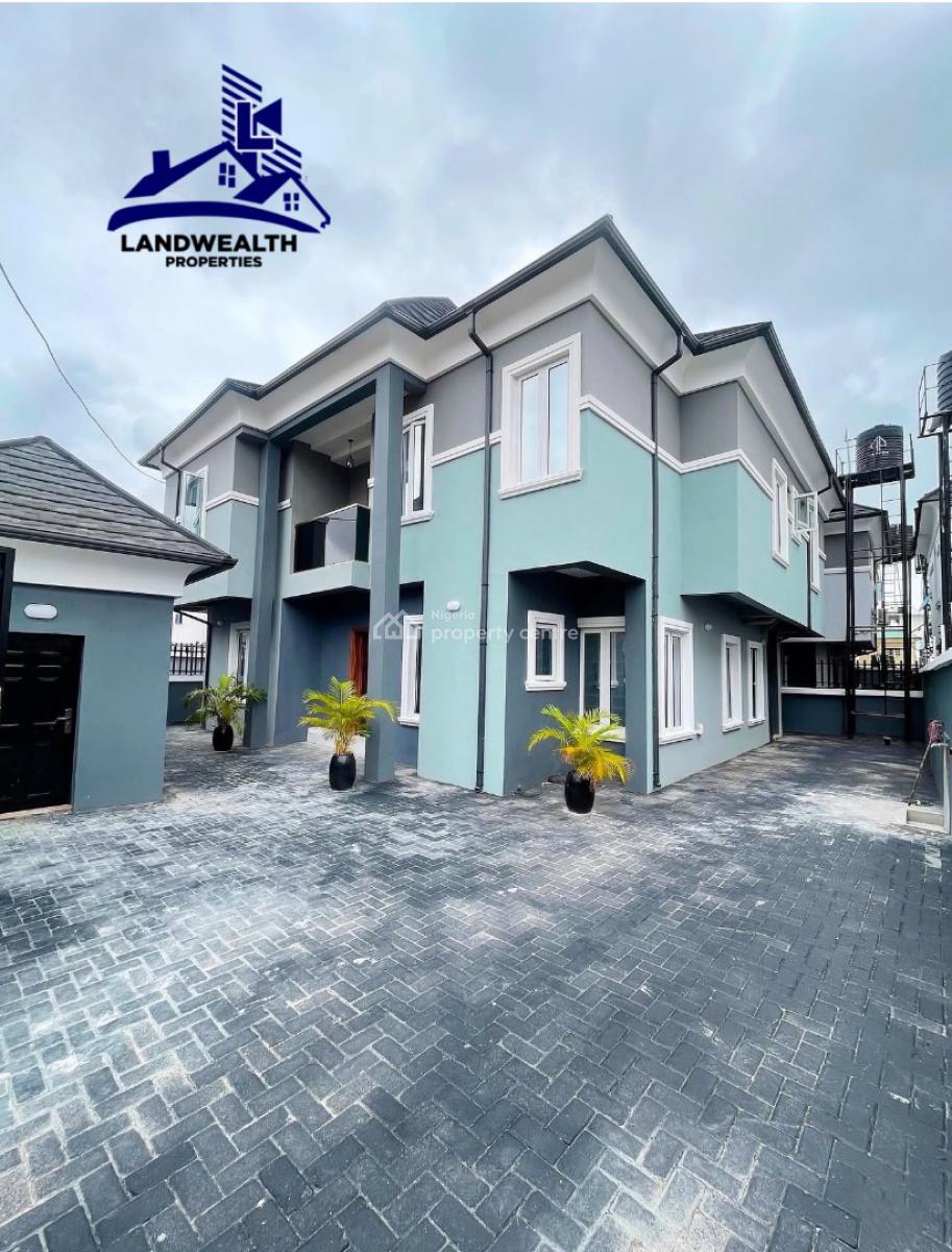 Contemporary 5-bedroom Fully  Detached Duplex with Bq, Ikate Elegushi, Lekki, Lagos, Detached Duplex for Sale