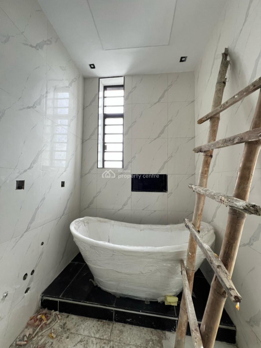 Contemporary 4 Bedroom Terraced Duplex with Bq in a Serene Environment, Ikate, Lekki, Lagos, Terraced Duplex for Sale