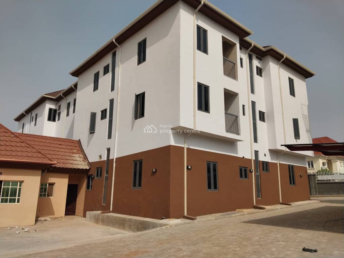 Standard Wellbuilt Block of 6nos 3 Bedroom Flats for Corporate Letting, Guzape District, Abuja, House for Rent