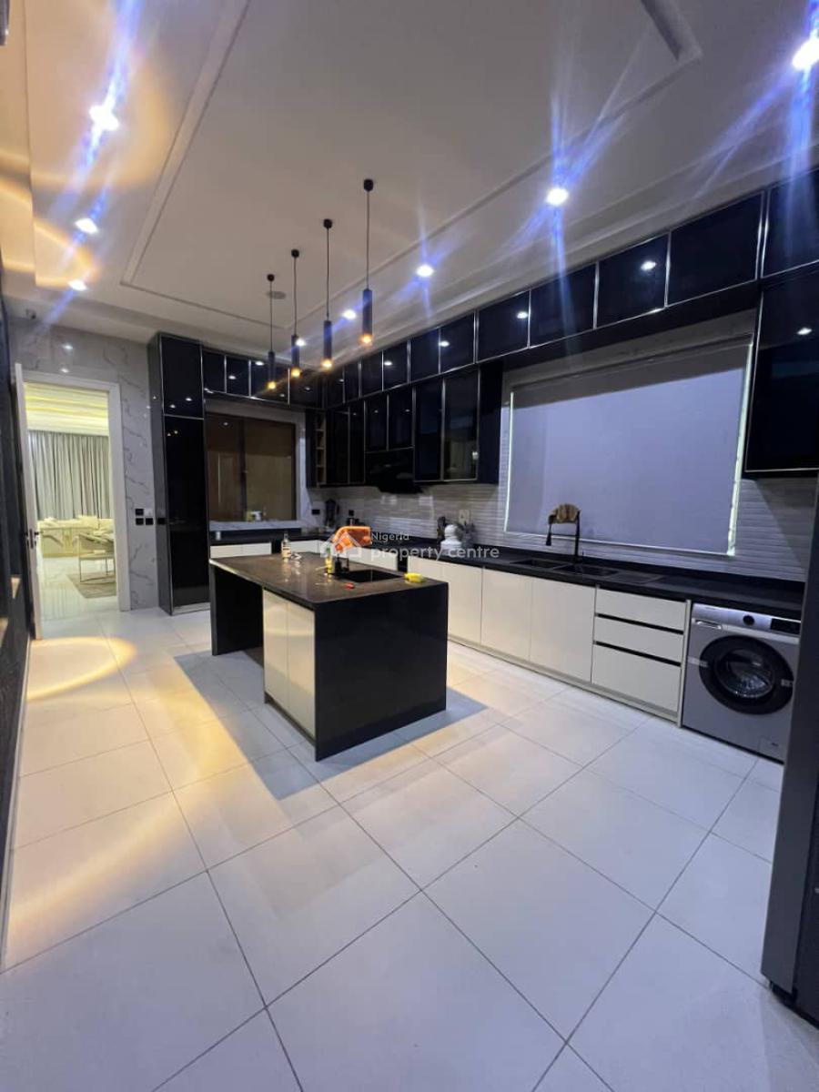 Fully Furnished Smart 5 Bedroom Detached Duplex with Pool and Gym, Megamond Estate, Lekki Phase 2, Lekki, Lagos, Flat / Apartment for Rent