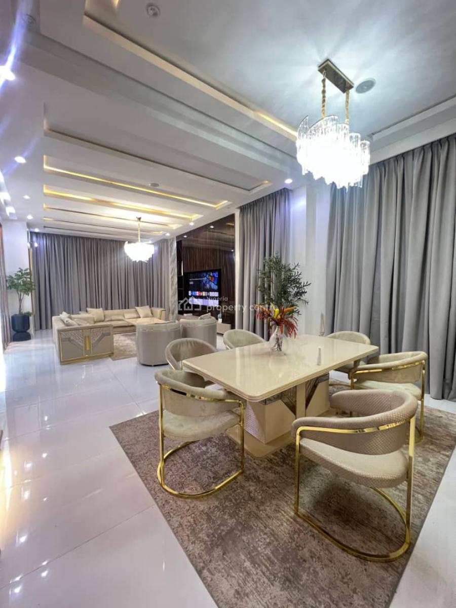 Fully Furnished Smart 5 Bedroom Detached Duplex with Pool and Gym, Megamond Estate, Lekki Phase 2, Lekki, Lagos, Flat / Apartment for Rent