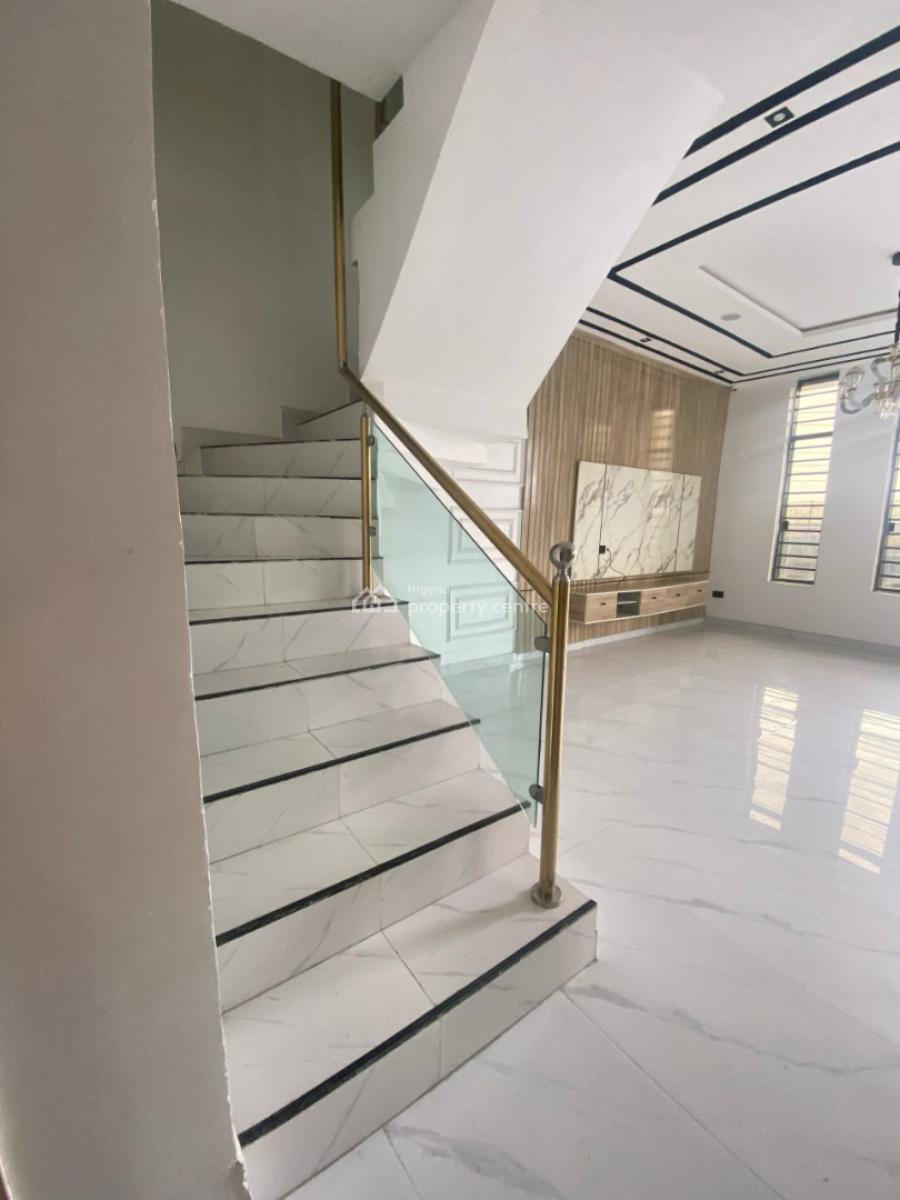 Spacious Newly Built Self Compound 4 Bedroom House, Agungi, Lekki, Lagos, Agungi, Lekki, Lagos, Semi-detached Duplex for Sale