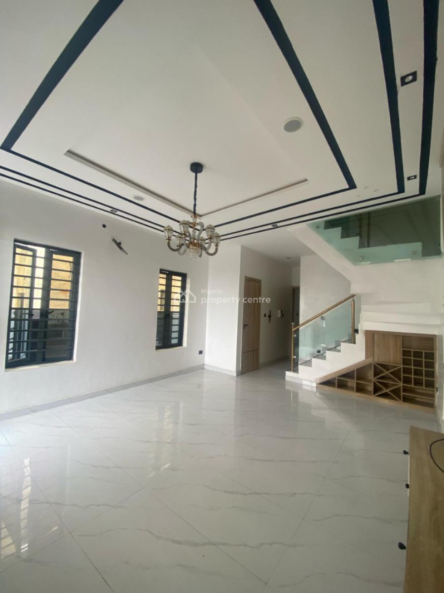 Spacious Newly Built Self Compound 4 Bedroom House, Agungi, Lekki, Lagos, Agungi, Lekki, Lagos, Semi-detached Duplex for Sale