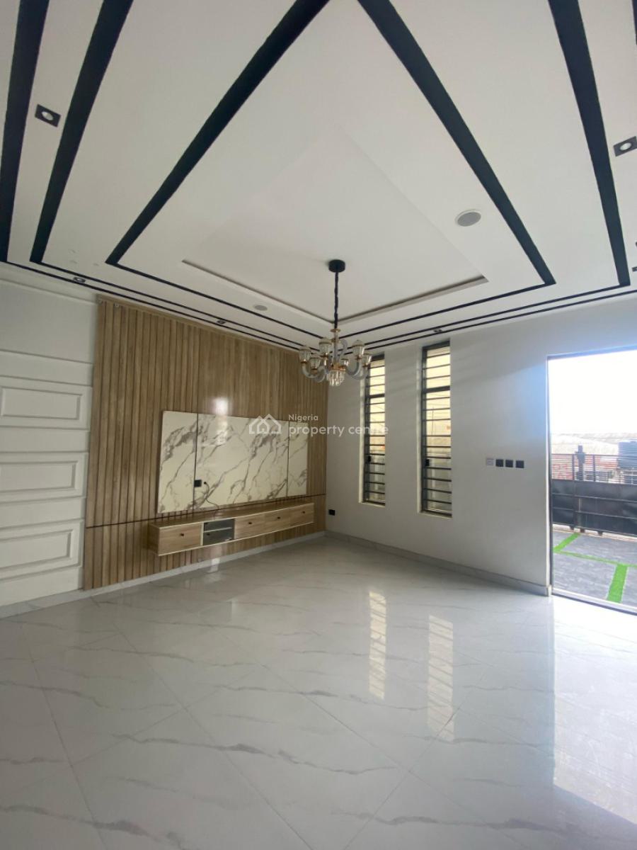 Spacious Newly Built Self Compound 4 Bedroom House, Agungi, Lekki, Lagos, Agungi, Lekki, Lagos, Semi-detached Duplex for Sale