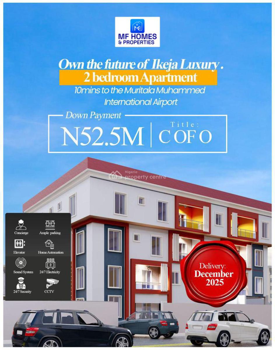 Own Prestige, Own Eagles Wingz -- Luxury Just 10mins From The Airport, Adeniyi Jones Ikeja in a Gated and Secured Estate, Ikeja, Lagos, Block of Flats for Sale