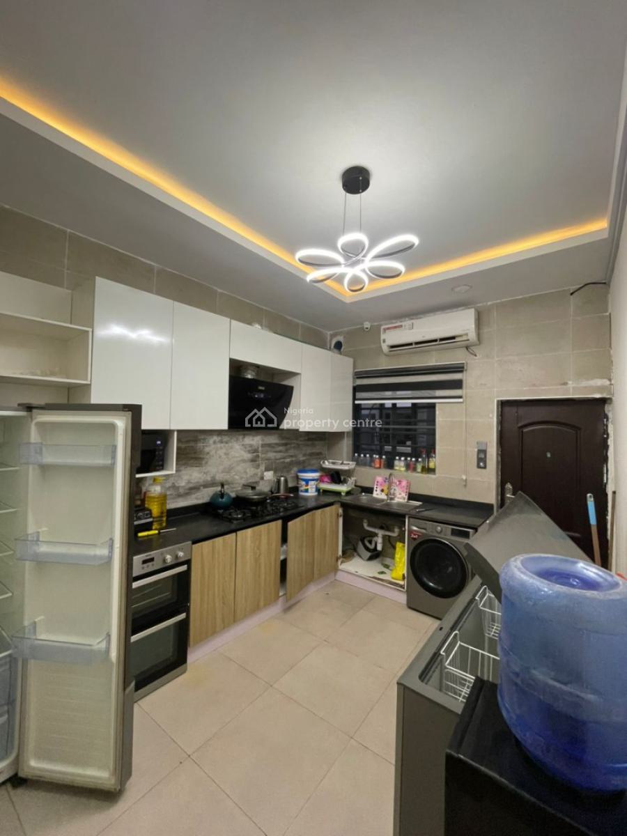 Furnished 4 Bedroom Duplex in a Fully Serviced and Secured Estate, Mobil Road, Ilaje, Ajah, Lagos, Terraced Duplex for Rent