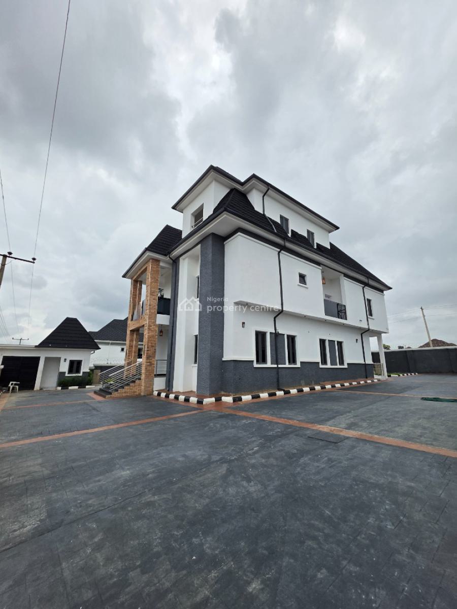 Massive 6 Bedroom Detached Duplex with 2 Rooms Bq, Efab Queens, Karsana, Abuja, Detached Duplex for Sale