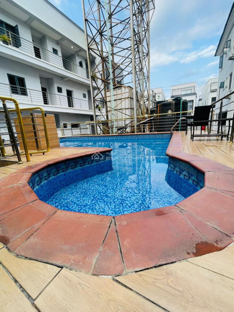 Luxury Living 2 Bed Apt with Ac, Gym & Pool, Ikota Villa, Ikota, Lekki, Lagos, Flat / Apartment for Rent