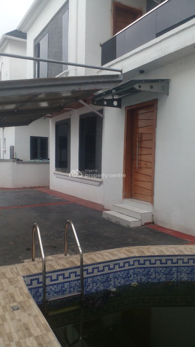 Newly Built 5bedroom Fully Detached Duplex with a Bq + Swimming Pool a, Orchid Road, Before Orchid Roundabout, Second Toll Gate, Lekki, Lagos, Detached Duplex for Sale
