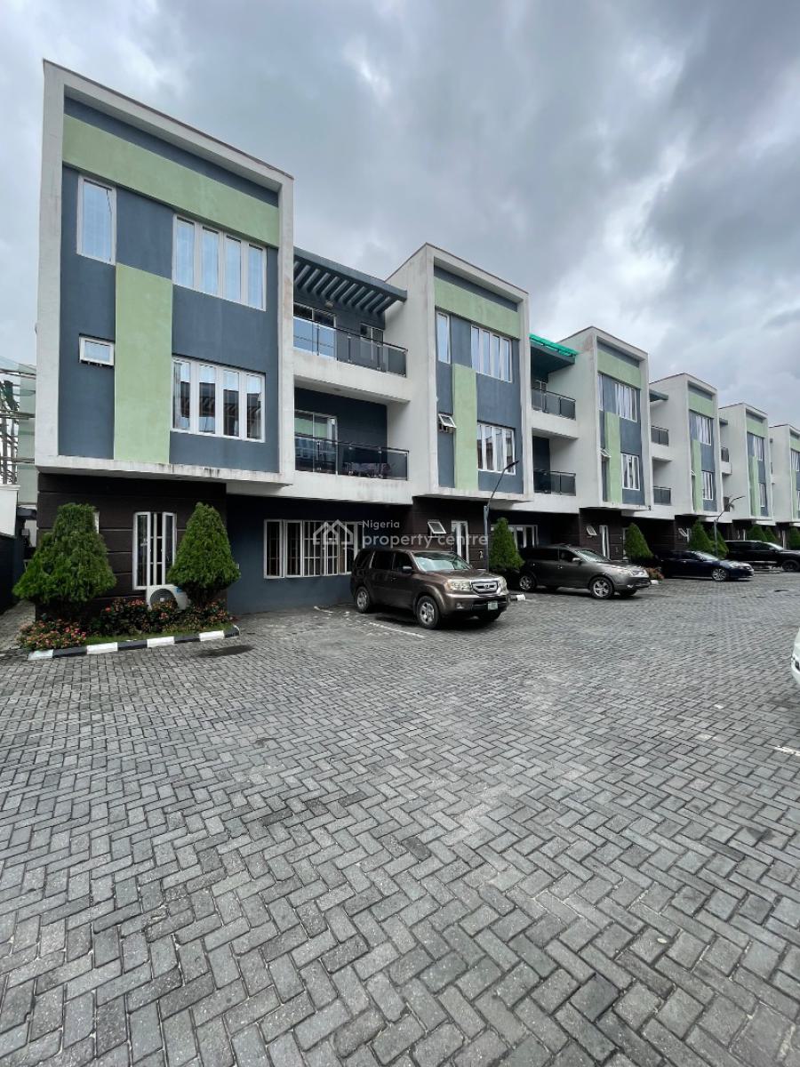 Contemporary 5 Bedroom Terrace Duplex with Swimming Pool and Gym, Ikate, Lekki Phase 1, Lekki, Lagos, House for Sale