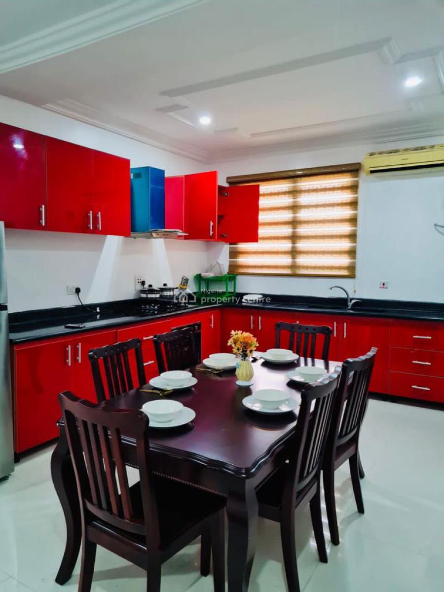 Fully Furnished and Self Serviced 3 Bedroom Flat, Oregun, Ikeja, Lagos, Flat / Apartment for Rent