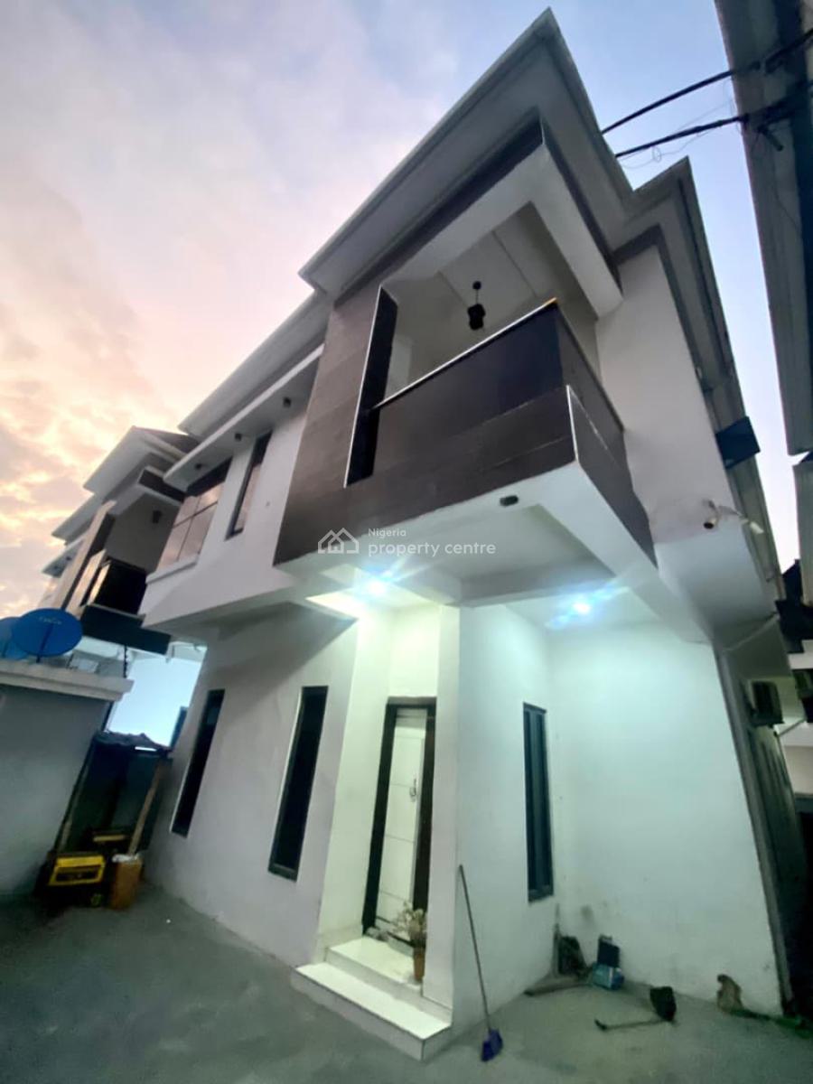 Luxury Semi Master Bedroom with Ac, Bed Frame & Curtains, Oral Estate, Lekki Lagos, Lekki, Lagos, Flat / Apartment for Rent