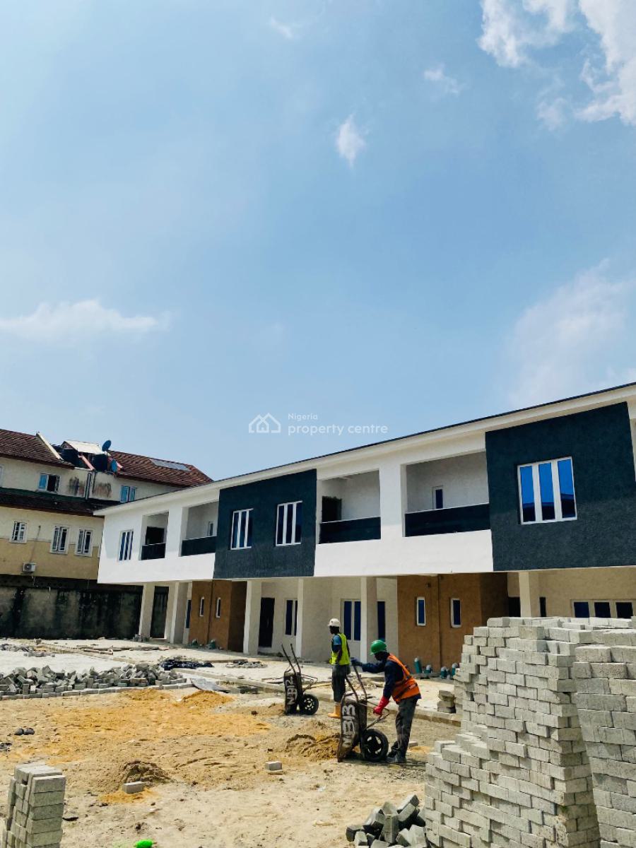 3 Bedroom Terrace + Bq (shell Unit), Paradise Court Estate, Orchid Road, Lekki Phase 2, Lekki, Lagos, Semi-detached Duplex for Sale