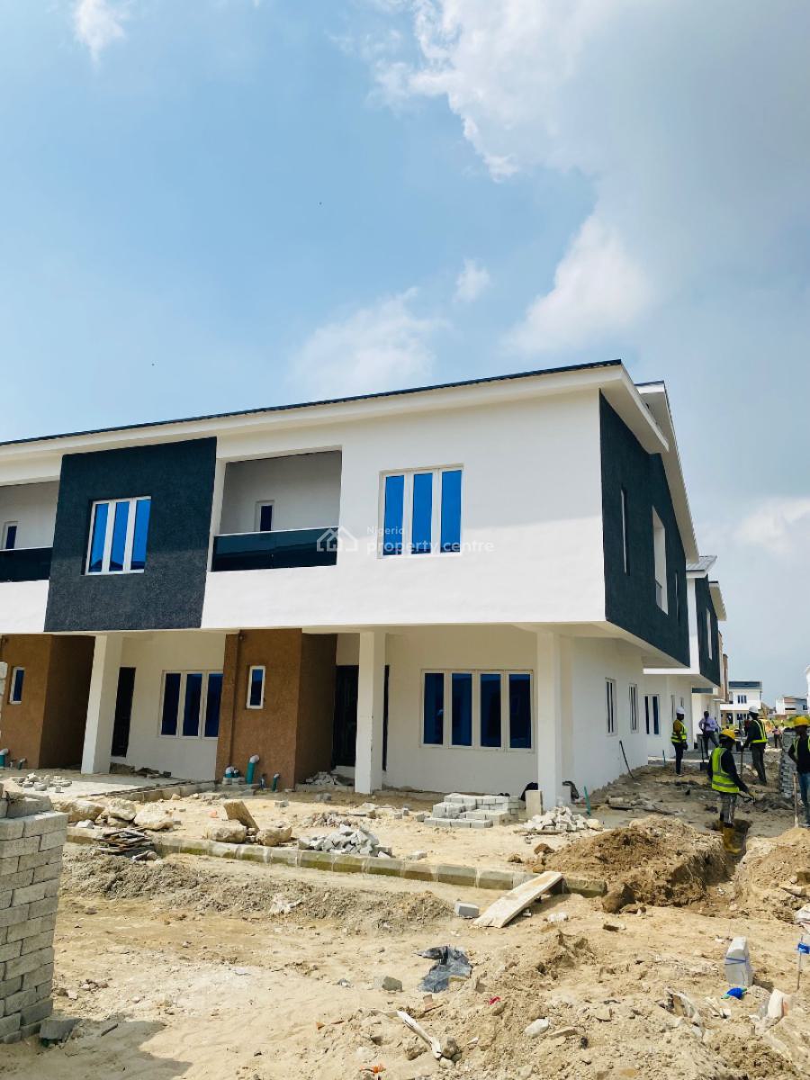 3 Bedroom Terrace + Bq (shell Unit), Paradise Court Estate, Orchid Road, Lekki Phase 2, Lekki, Lagos, Semi-detached Duplex for Sale
