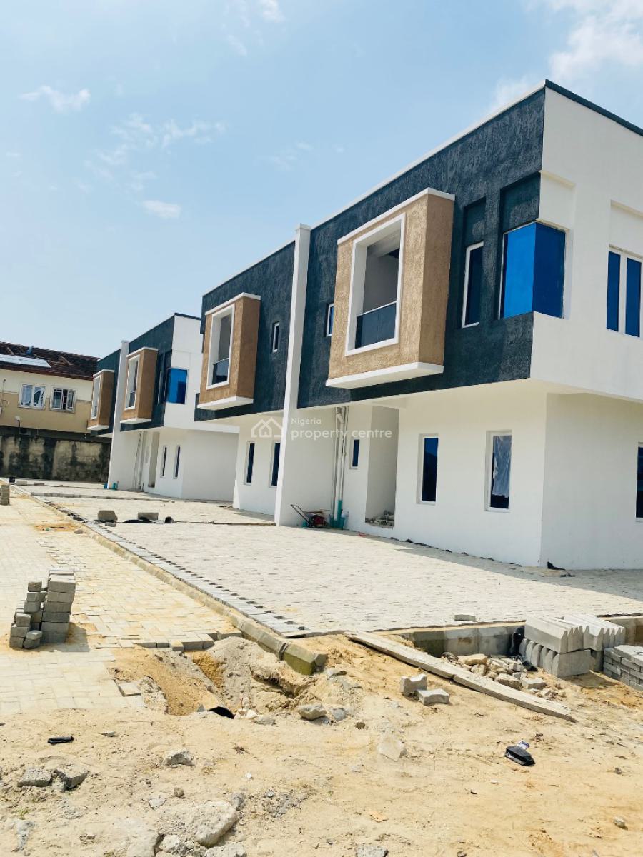 3 Bedroom Terrace + Bq (shell Unit), Paradise Court Estate, Orchid Road, Lekki Phase 2, Lekki, Lagos, Semi-detached Duplex for Sale