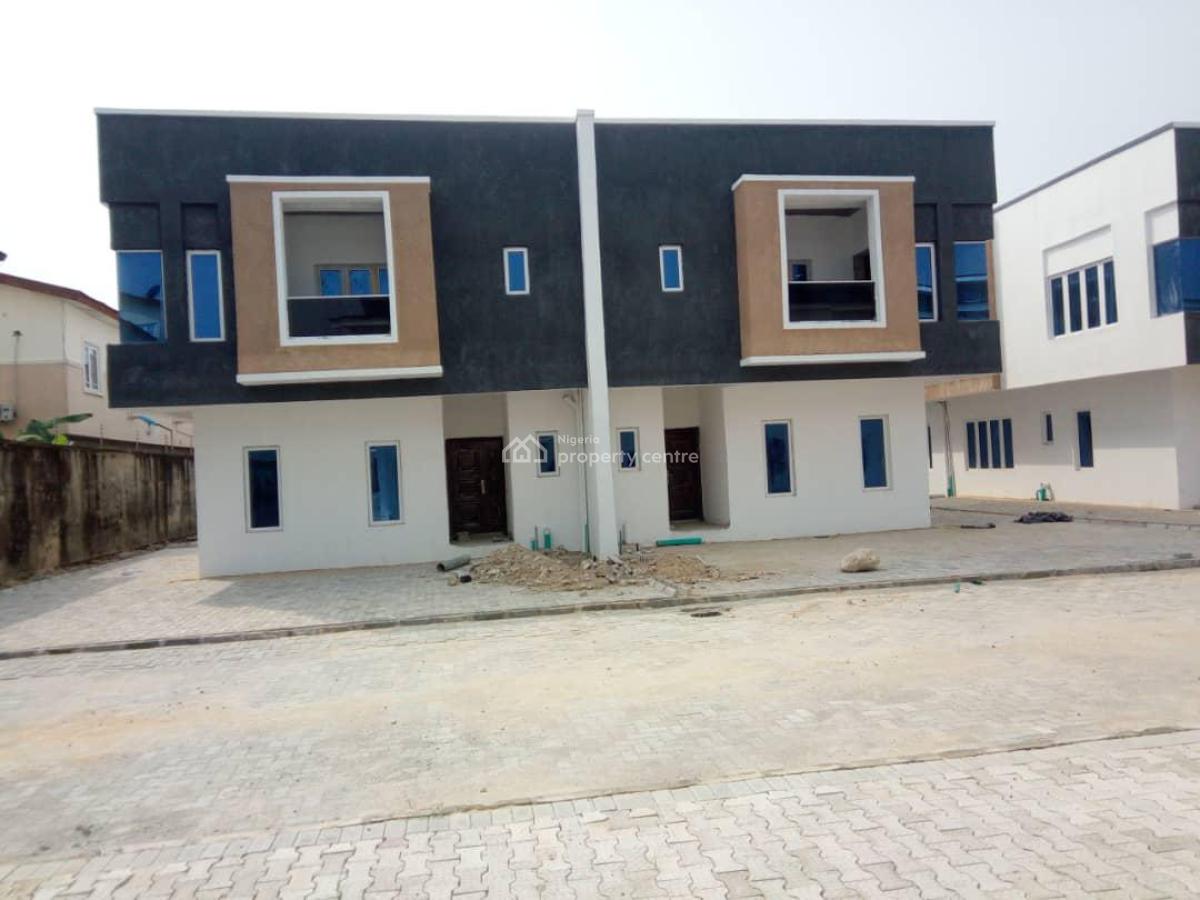 4 Bedroom Semi Detached + Bq (shell Unit), Paradise Court Estate, Orchid Road, Lekki Phase 2, Lekki, Lagos, Semi-detached Duplex for Sale