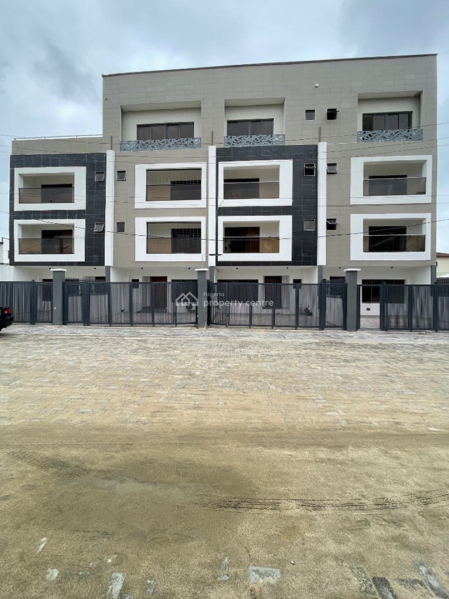 Contemporary 4 Bedroom Terrace Duplex Cornerpiece, Ikate, Lekki Phase 1, Lekki, Lagos, House for Sale