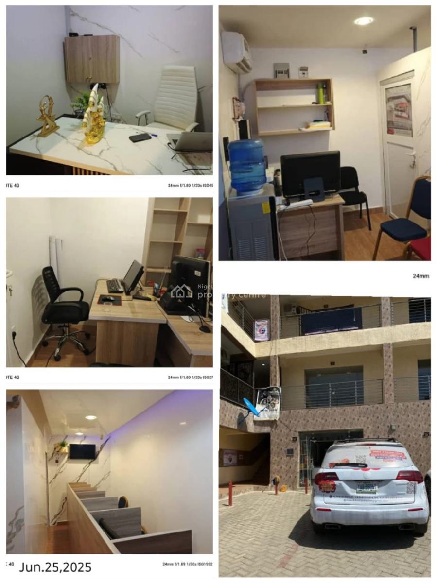 Office Space of 35 Square Meters Everything Inside., Naf Valley Estate, Adaji Mall, Suite A14, Asokoro District, Abuja, Office Space for Sale