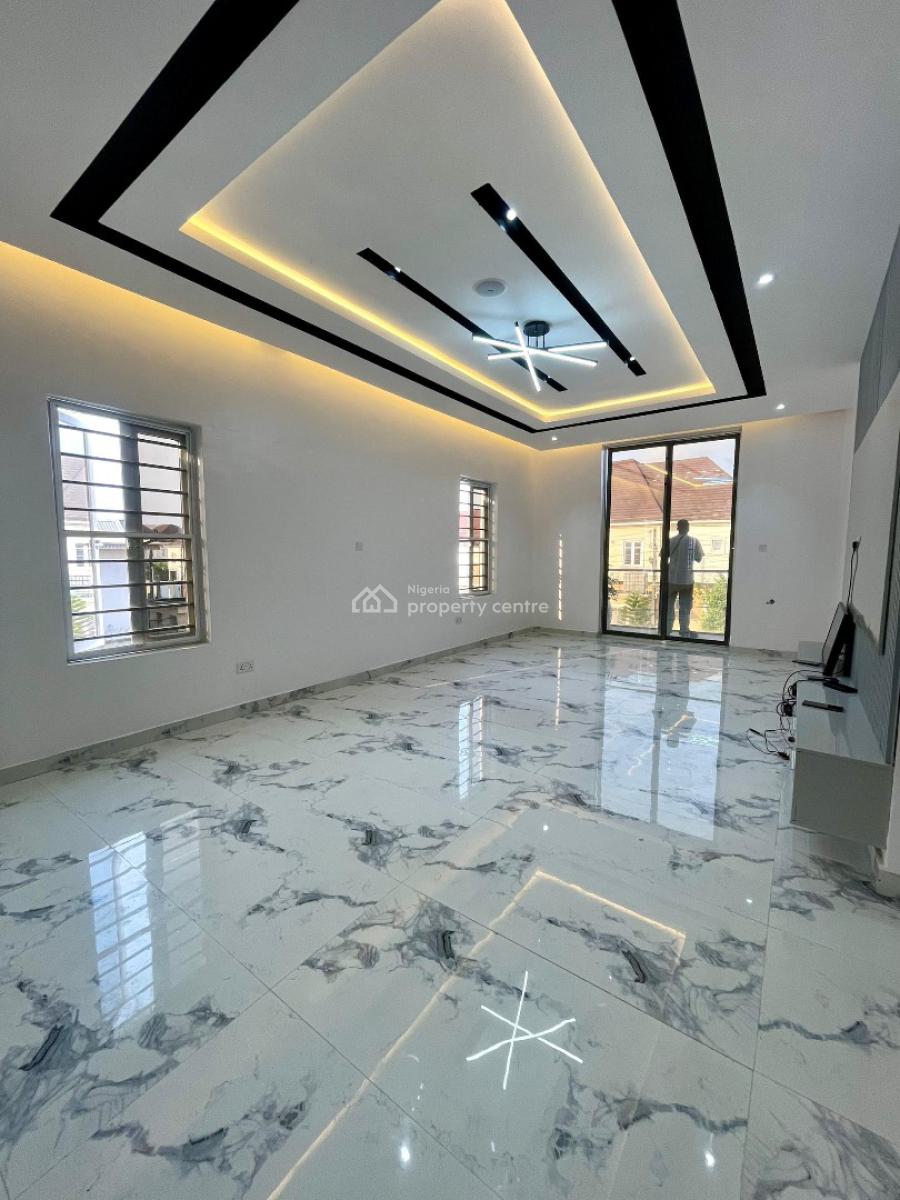 Impeccably Finished Luxury 5 Bed Detached Duplex with Cinema, Rooftop, Chevron, Lekki, Lagos, Detached Duplex for Sale